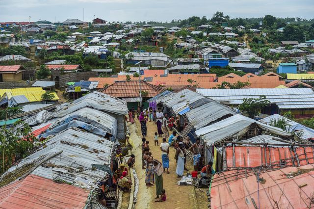 Le camp de Kutupalong pour les réfugiés rohingyas, le 22 juillet 2019 à Ukhia, au Bangladesh. (illustration)