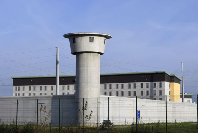 Une photo de l'extérieur de la prison de Valence (illustration)