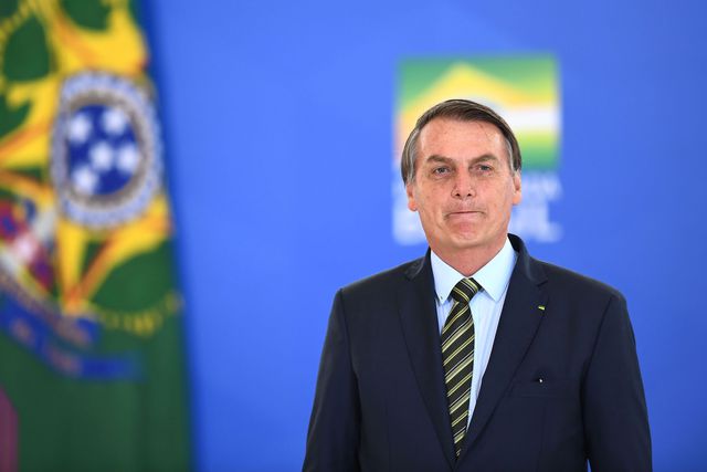 Le président brésilien Jair Bolsonaro, à Brasilia le 9 décembre 2019. Illustration.