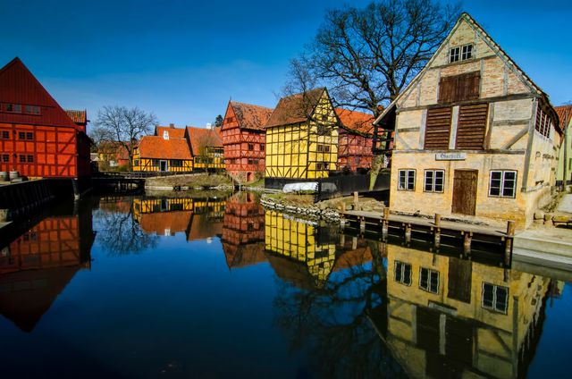 A Aarhus, un établissement a dû annexer la patinoire municipale pour pouvoir installer tous ses élèves. Getty Images