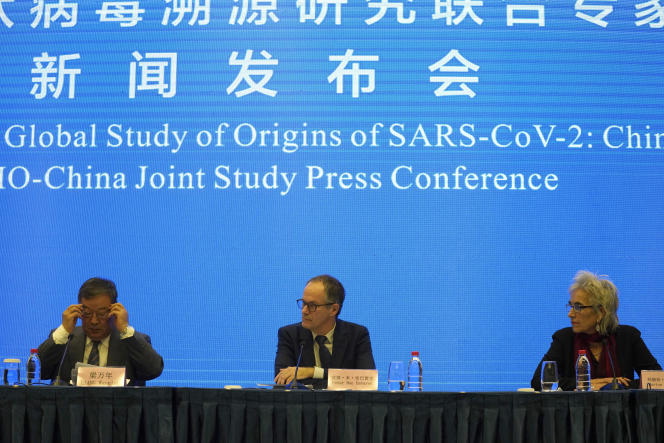 L’équipe d’experts chinois et de l’Organisation mondiale de la santé (OMS) ont tenu une conférence de presse, mardi 9 février à Wuhan, pour évoquer les résultats de leur enquête sur l’origine du coronavirus.