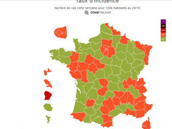 Carte https://covidtracker.fr/