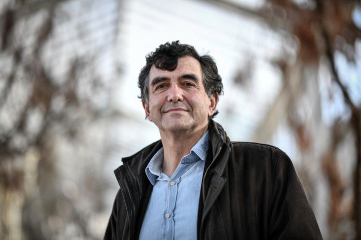 Arnaud Fontanet à l'Institut Pasteur, à Paris, le 25 novembre 2020. (STEPHANE DE SAKUTIN / AFP)
