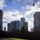 Les Tours Nuages, édifiées par l'architecte Emile Aillaud à Nanterre, le 23 novembre 2017