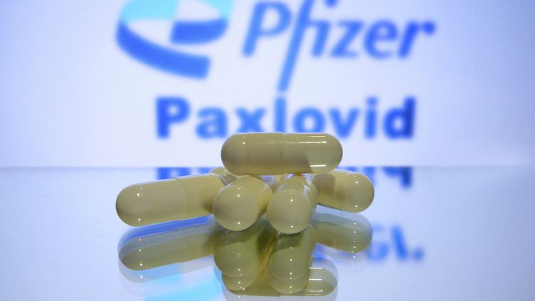 Le Paxlovid&nbsp;agit en diminuant la capacité du virus à se répliquer dans l'organisme. (FRANK HOERMANN / SVEN SIMON / AFP)